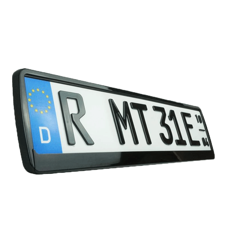 Kennzeichen-Verstärker Black Brilliant